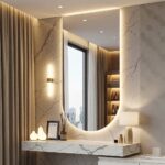 Зеркало с подсветкой «Арлингтон» 600*1200 арочное
