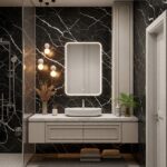 Зеркало настенное с подсветкой «Глэм» 700*800